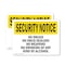 Signmission No Drugs Dealers Weapons Drinking OSHA Security Notice Sign, Vinyl Decal, 10in W x 7in L, 2PK OS-2PACK-SN-D-710-L-11599 - alternate 1